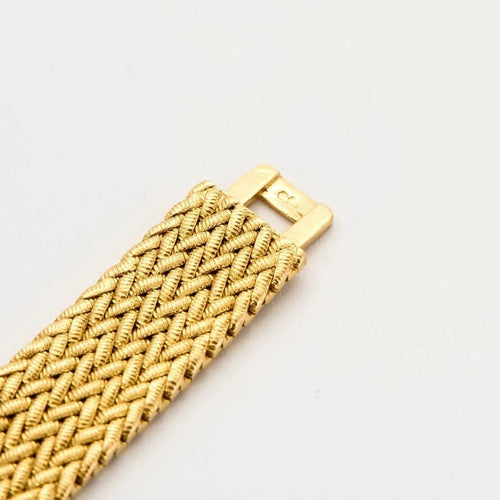 Montre Mauboussin / Vacheron Constantin - Montre en or jaune, onyx et diamants 58 Facettes
