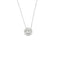 Collier Collier pendentif diamant taille ancienne 1,08 ct en or blanc et diamants 58 Facettes LJ18