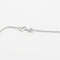 Collier Collier pendentif diamant taille ancienne 1,08 ct en or blanc et diamants 58 Facettes LJ18