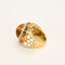 Bague 47 Bulgari (attribué à) - Bague dôme Marina B en or jaune 18K 58 Facettes