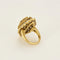 Bague 51 Van Cleef & Arpels - Bague cocktail en or jaune et diamants marquise 58 Facettes