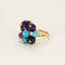 Bague 49 Cartier Délices de Goa - Bague en or rose 18K, diamant et perles 58 Facettes