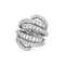 Bague 53 De Grisogono - Bague cocktail en or blanc 18K pavée de diamants 58 Facettes