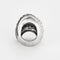 Bague 49 De Grisogono - Bague cocktail en or blanc 18K pavée de diamants blancs et noirs 58 Facettes