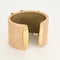 Bracelet De Grisogono - Bracelet manchette en or jaune 18K, galuchat et diamants 58 Facettes