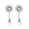 Boucles d'oreilles Boucles d’oreilles transformables Night & Day en or blanc 18K, diamants et perles 58 Facettes