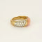 Bague 51.5 Van Cleef & Arpels - Bague en or jaune 18 K, corail peau d’ange et diamants 58 Facettes