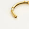 Bracelet FRED Isaure - Bracelet jonc ouvrant en or jaune et platine diamants 58 Facettes