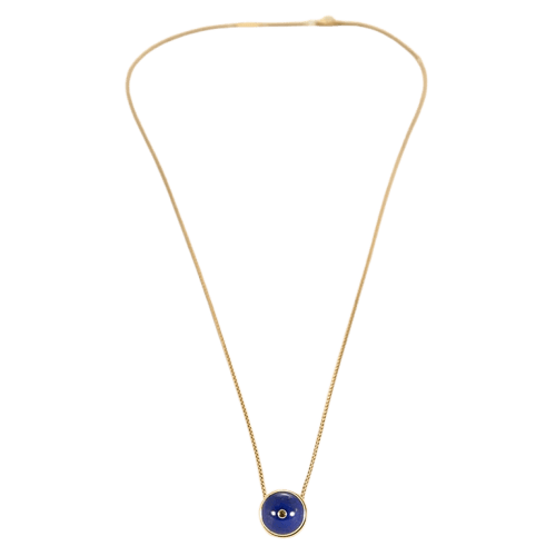 Collier Piaget Possession - Collier sautoir en or rose 18K et lapis-lazuli 58 Facettes