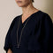 Collier Piaget Possession - Collier sautoir en or rose 18K et lapis-lazuli 58 Facettes