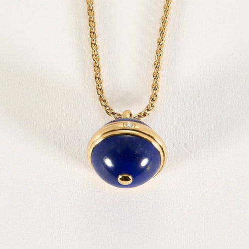 Collier Piaget Possession - Collier sautoir en or rose 18K et lapis-lazuli 58 Facettes