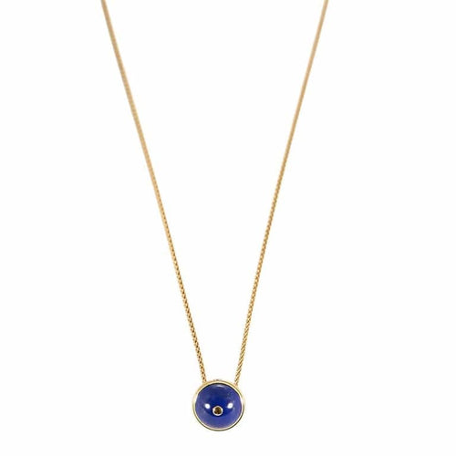 Collier Piaget Possession - Collier sautoir en or rose 18K et lapis-lazuli 58 Facettes