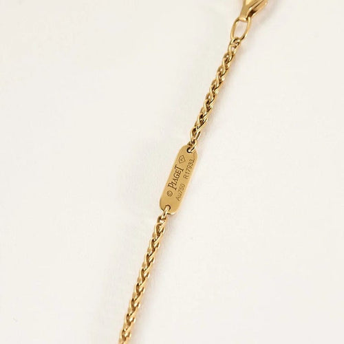 Collier Piaget Possession - Collier sautoir en or rose 18K et lapis-lazuli 58 Facettes