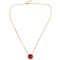 Collier Piaget Possession - Collier sautoir en or rose 18K, cornaline et diamant 58 Facettes
