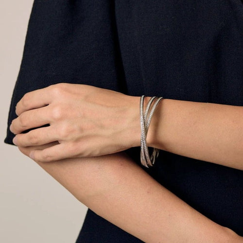 Bracelet Cartier Trinity - Bracelet en or blanc 18K 58 Facettes