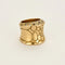 Bague 51 Pomellato - Bague écailles de crocodile en or rose sertie de diamants 58 Facettes