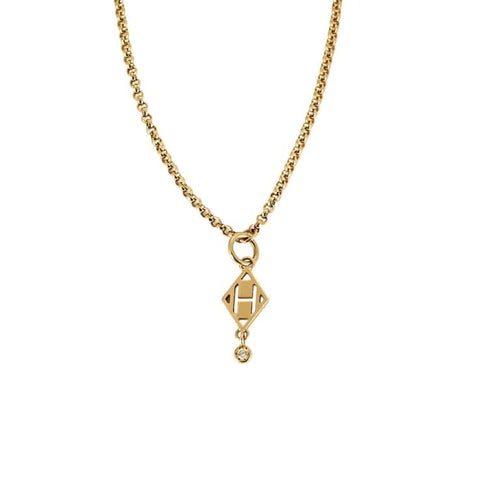 Collier Hermès Gambade - Collier en or rose 18K et diamant 58 Facettes