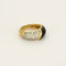 Bague 46 Van Cleef & Arpels - Bague en or jaune 18 K, platine, onyx et diamants 58 Facettes