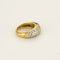 Bague 46 Van Cleef & Arpels - Bague en or jaune 18 K, platine, onyx et diamants 58 Facettes