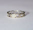 Bague 55 Dinh Van Impression Domino - Alliance en or blanc et diamants 58 Facettes 600