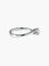 Bague 52 Bague jarretière en or blanc et diamants 58 Facettes 400