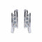 Boucles d'oreilles Boucles d'oreilles en or gris 18k et diamants taille brillant 0,40 ct 58 Facettes 395