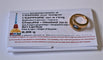 Bague 54 Bague saphir du Sri Lanka en or jaune 18 ct et diamants 58 Facettes 392