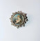 Broche Broche miniature XIXe en argent et vermeil, perles 58 Facettes 445