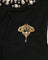 Pendentif Broche-pendentif Art nouveau en or jaune 18 k et platine 58 Facettes 447