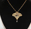 Pendentif Broche-pendentif Art nouveau en or jaune 18 k et platine 58 Facettes 447