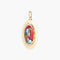 Pendentif Louis Clément - Pendentif médaille émaillée en or jaune 18k 58 Facettes 465