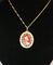 Pendentif Louis Clément - Pendentif médaille émaillée en or jaune 18k 58 Facettes 465