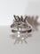 Bague 49 Bague rubis naturel et diamants en or blanc 18 ct 58 Facettes 504