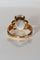 Bague 54 / Aigue-marine Bague en or jaune 18k sertie d’une aigue-marine ovale 4,93 ct 58 Facettes 515