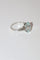 Bague 54 Bague en or blanc 18k sertie d’une aigue-marine 58 Facettes 521
