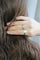 Bague 54 Bague en or blanc 18k sertie d’une aigue-marine 58 Facettes 521