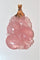 Pendentif Pendentif en quartz rose sculpté et or jaune 18 ct 58 Facettes 537
