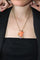 Collier Collier pendentif Art nouveau en or jaune 18k, corail et diamants 58 Facettes 536.250