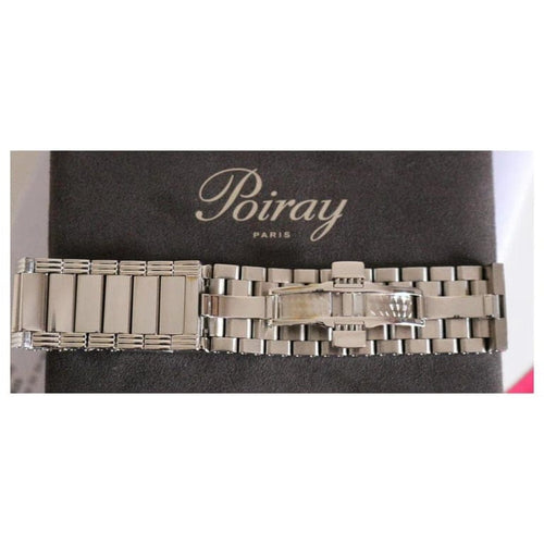 Montre Poiray Ma Première Manchette - Montre en acier et diamants 58 Facettes 284