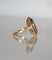 Bague 53 Bague Pompadour en or jaune et gris avec saphir et diamants 58 Facettes 561