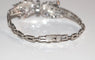 Bracelet Bracelet nœud en or blanc 18 carats et diamants 58 Facettes 548