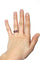 Bague 50 Boucheron Axelle - Bague en or blanc 18 carats et saphir rose 58 Facettes 042