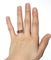 Bague 50 Boucheron Axelle - Bague en or blanc 18 carats et saphir rose 58 Facettes 042