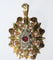 Pendentif Napoléon III - Pendentif broche en trois ors 18 carats, grenat et diamants 58 Facettes 571