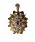Pendentif Napoléon III - Pendentif broche en trois ors 18 carats, grenat et diamants 58 Facettes 571