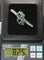 Broche Broche rétro en or gris 18 carats, aigues-marines et diamants 58 Facettes 580