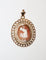 Pendentif Pendentif camée danseuse à l’antique en or jaune 18 carats 58 Facettes 592