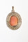 Pendentif Pendentif camée danseuse à l’antique en or jaune 18 carats 58 Facettes 592