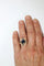 Bague 51.5 Bague en or jaune 18 carats saphir cabochon et diamants 58 Facettes 589