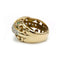 Bague 55 Bague en or jaune avec émeraude et diamants 58 Facettes 1032